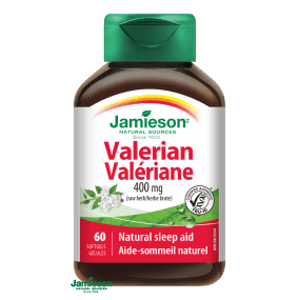 Jamieson Valeriana 400 mg - Kozlík lékařský 60 kapslí     