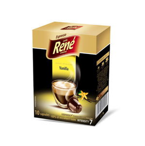 René káva s příchutí vanilky 10 kapslí