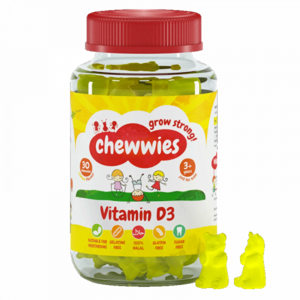Chewwies Vitamin D3 - 30 želé expirace