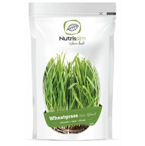 Nutrisslim Wheatgrass Powder (New Zealand)  Bio 125 g expirace