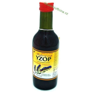 Klášterní officína Bylinný fruktózový sirup YZOP 250 ml