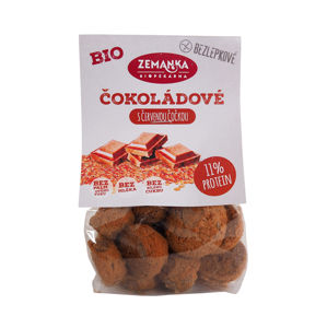 Biopekárna Zemanka Bezlepkové čočkové BIO hrudky s kokosem a čokoládou 100 g