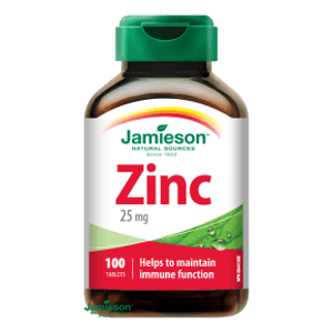 Jamieson Zinek 25 mg 100 tablet (min. 6 měsíců)