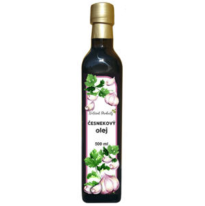 Natural Products Česnekový olej 500 ml - expirace